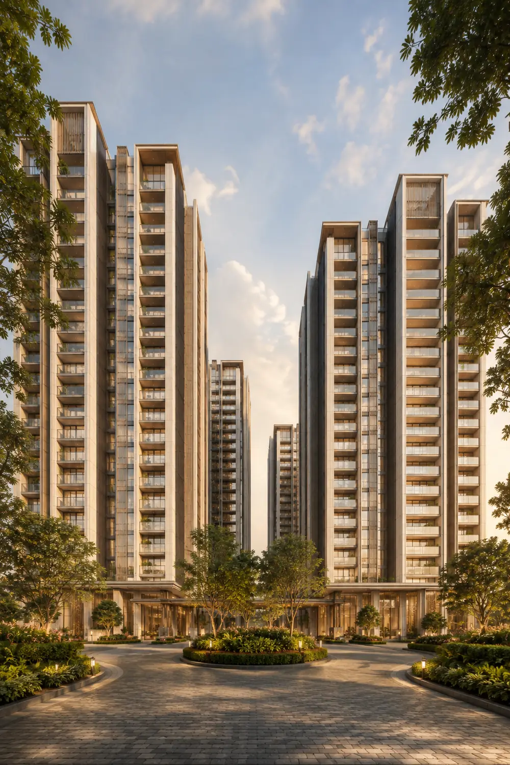 Prestige Thanisandra residential towers
